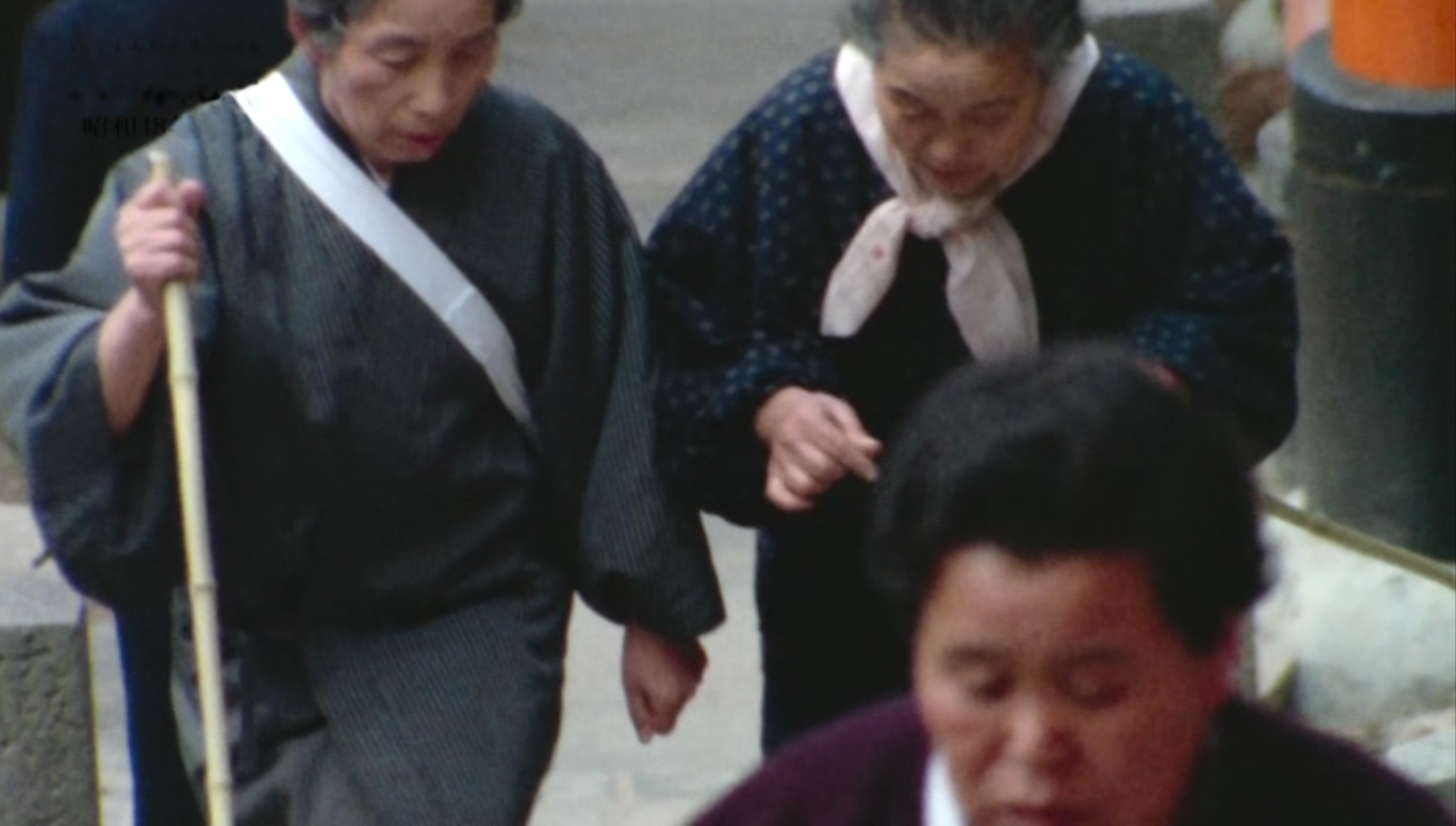 昭和48年の参拝者の服装を表す写真