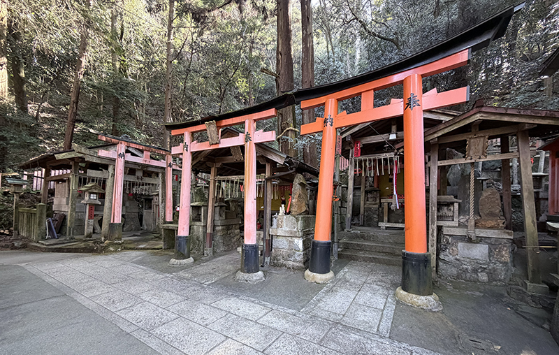 傘杉社の拝所